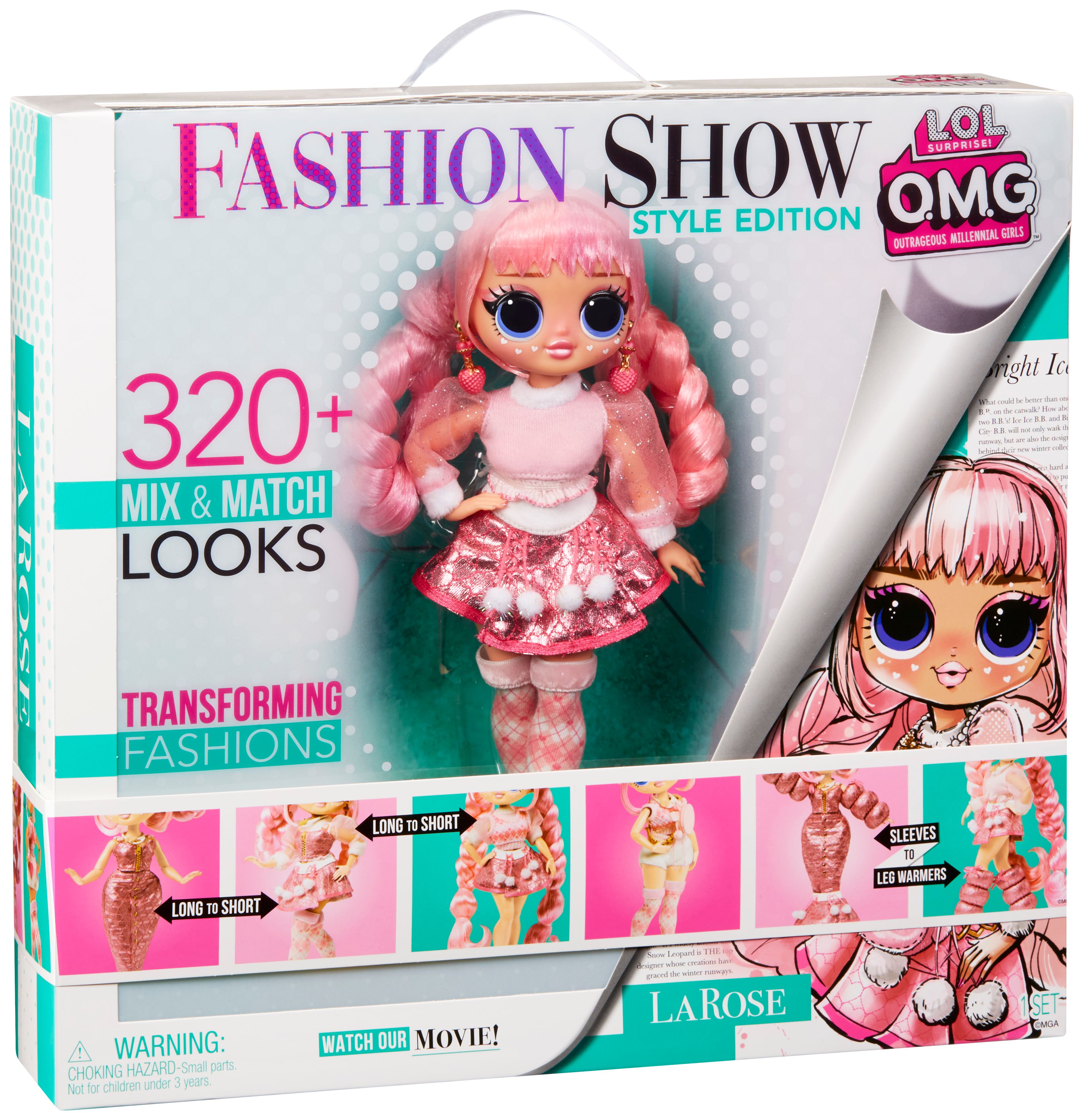 Mga Entertainment Lol Surprise Lol Surprise Omg Fashion Show Style Edition La Rose Von 5765