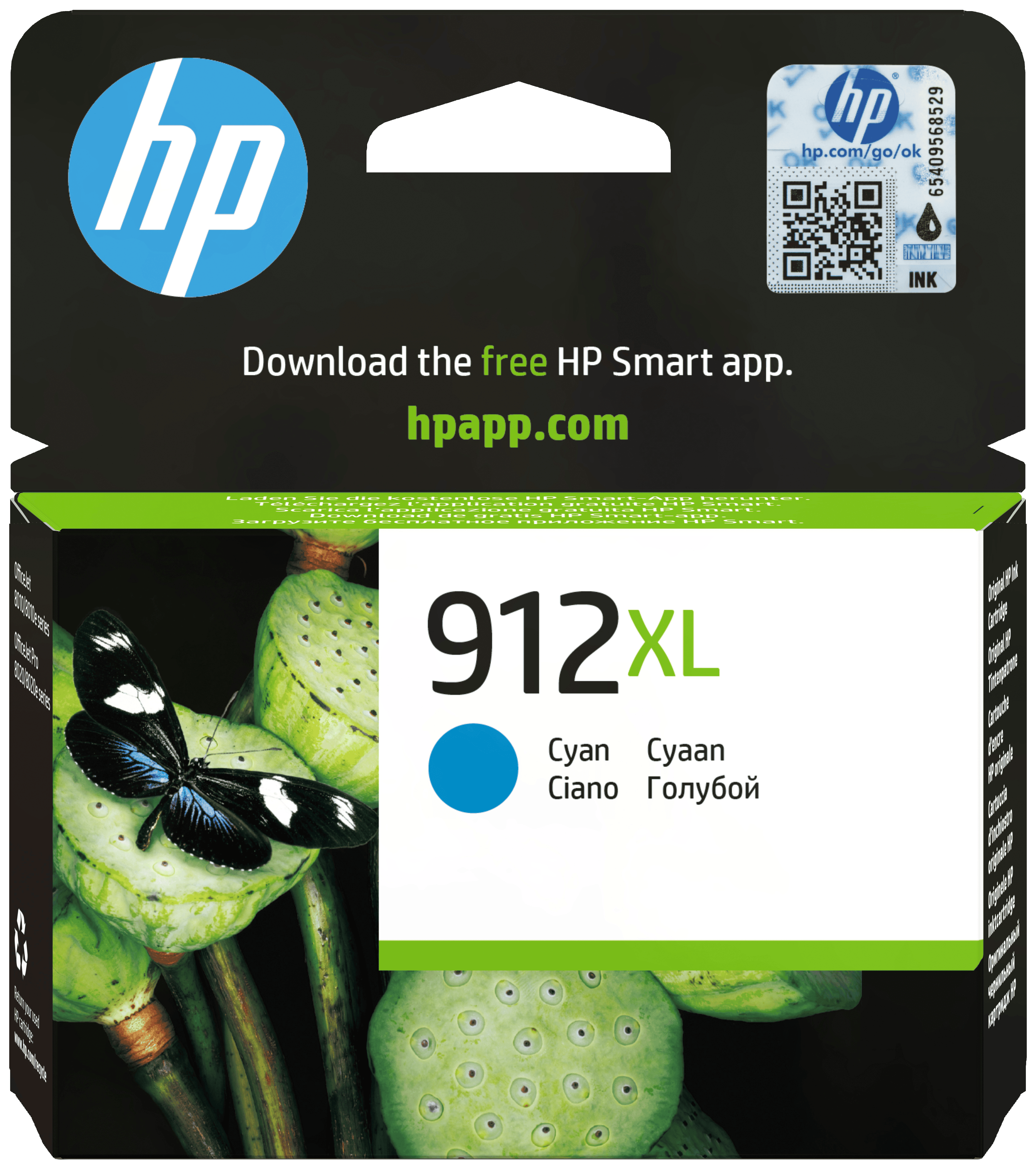 HP Nr.912 originale Druckerpatronen Cyan 9,9 ml von expert Technomarkt