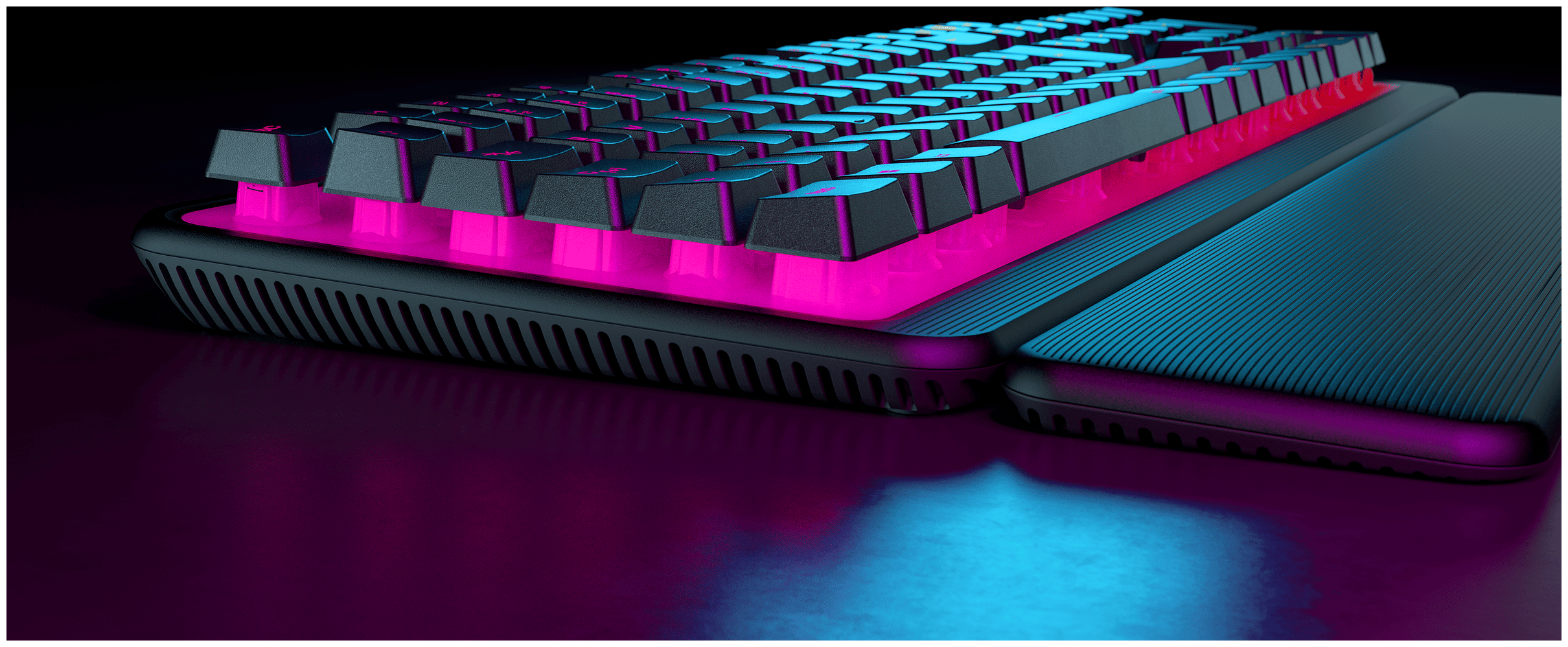 ROCCAT Magma RGB-LED Gaming Tastatur (Schwarz) von expert Technomarkt