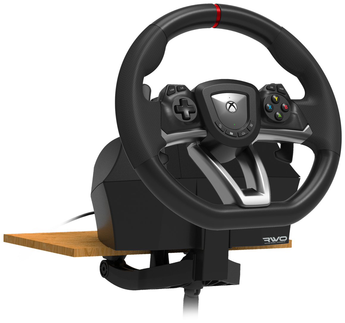Hori Racing Wheel Overdrive Lenkrad + Pedale Xbox Series S, Xbox Series X  Kabelgebunden (Schwarz, Silber) von expert Technomarkt