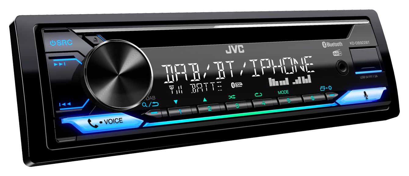 Pioneer MVH-S520DABAN 1DIN Autoradio mit DAB+, Bluetooth, USB, AUX