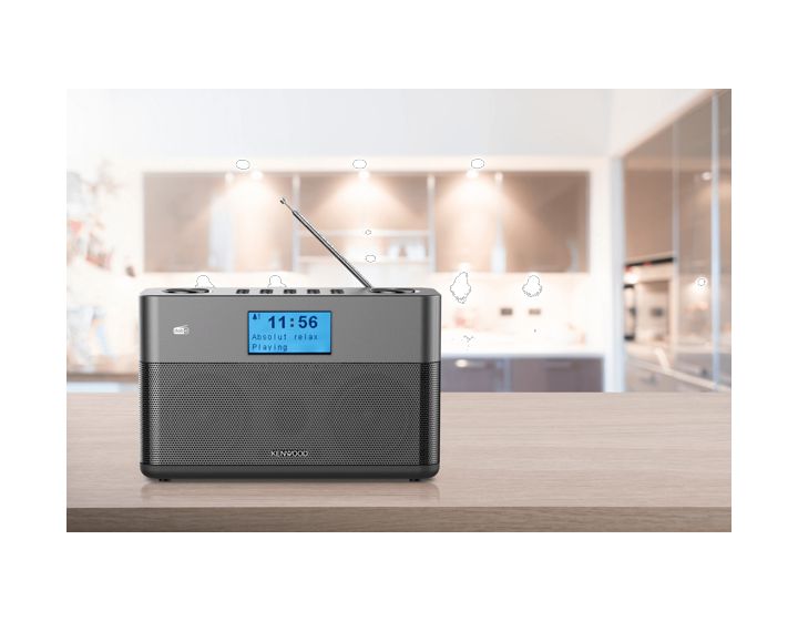 Kenwood CR-ST50DAB-W Radio Portable Analogique Et Numérique DAB+ Bluetooth Blanc