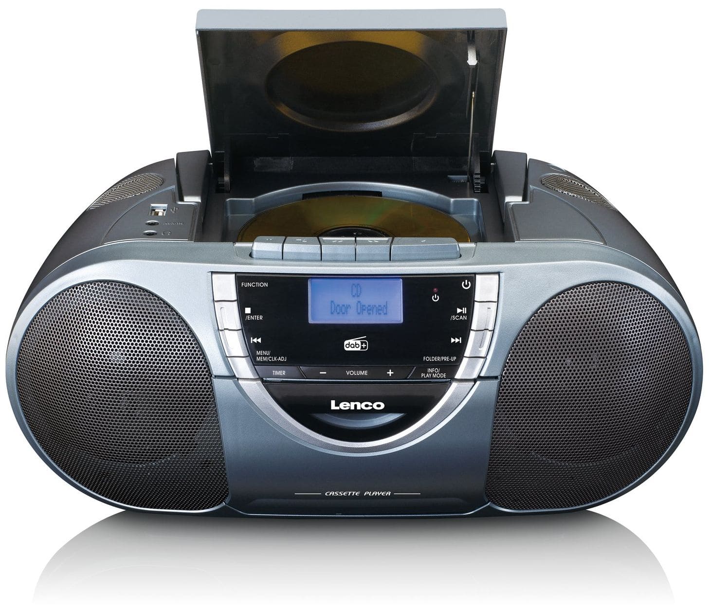 Lenco SCD-6800 Bluetooth DAB+, FM Radio (Grau, Silber) von expert  Technomarkt