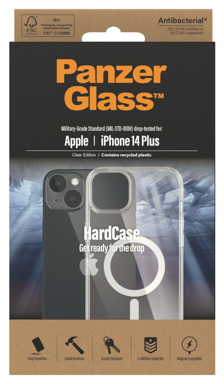 PanzerGlass® HardCase MagSafe Compatible Apple iPhone 14 Plus