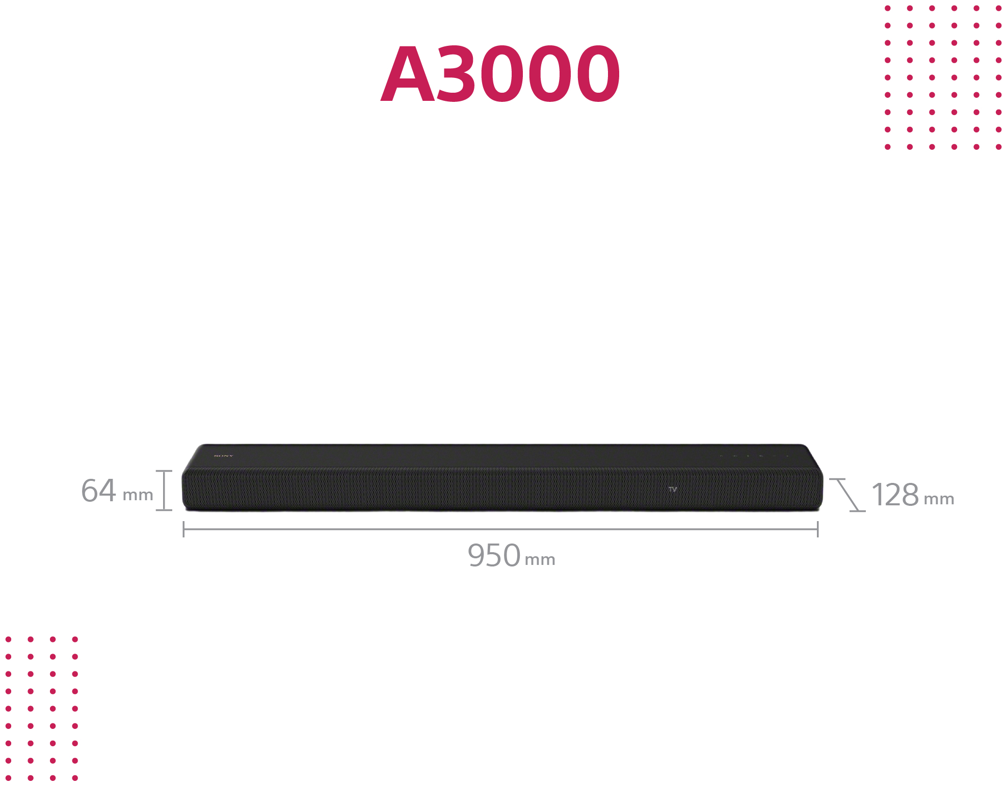 expert HT-A3000 Kanäle 250 Sony Technomarkt von W 3.1 (Schwarz) Soundbar