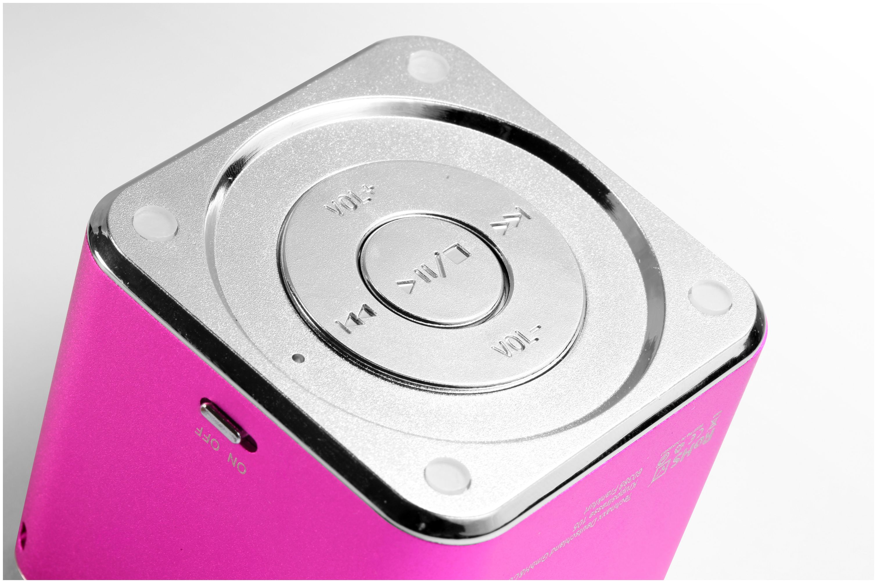 Technaxx Mini MusicMan von (Pink) portabler Lautsprecher Technomarkt expert