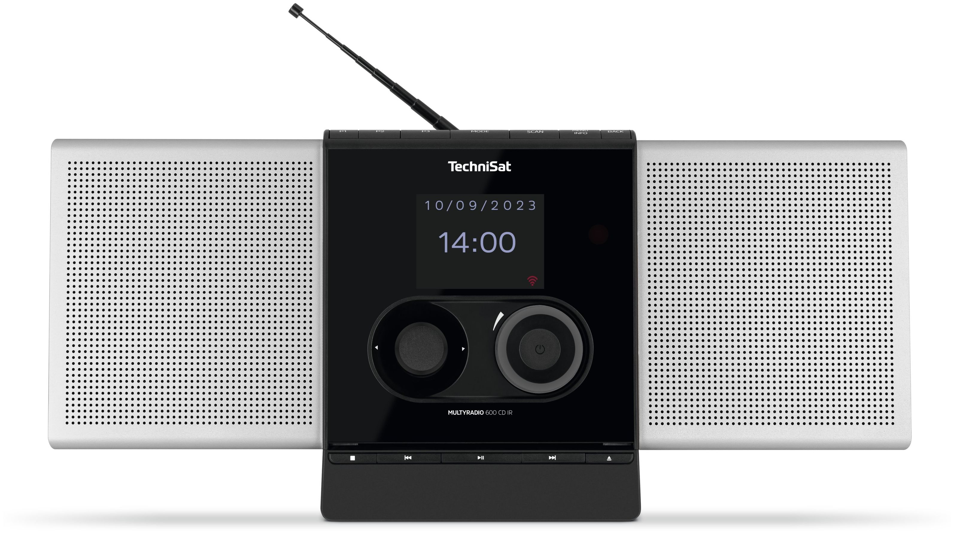 TechniSat Multyradio 600 Bluetooth (Schwarz, DAB+, Radio Internet von UKW Technomarkt expert Silber) CdIr