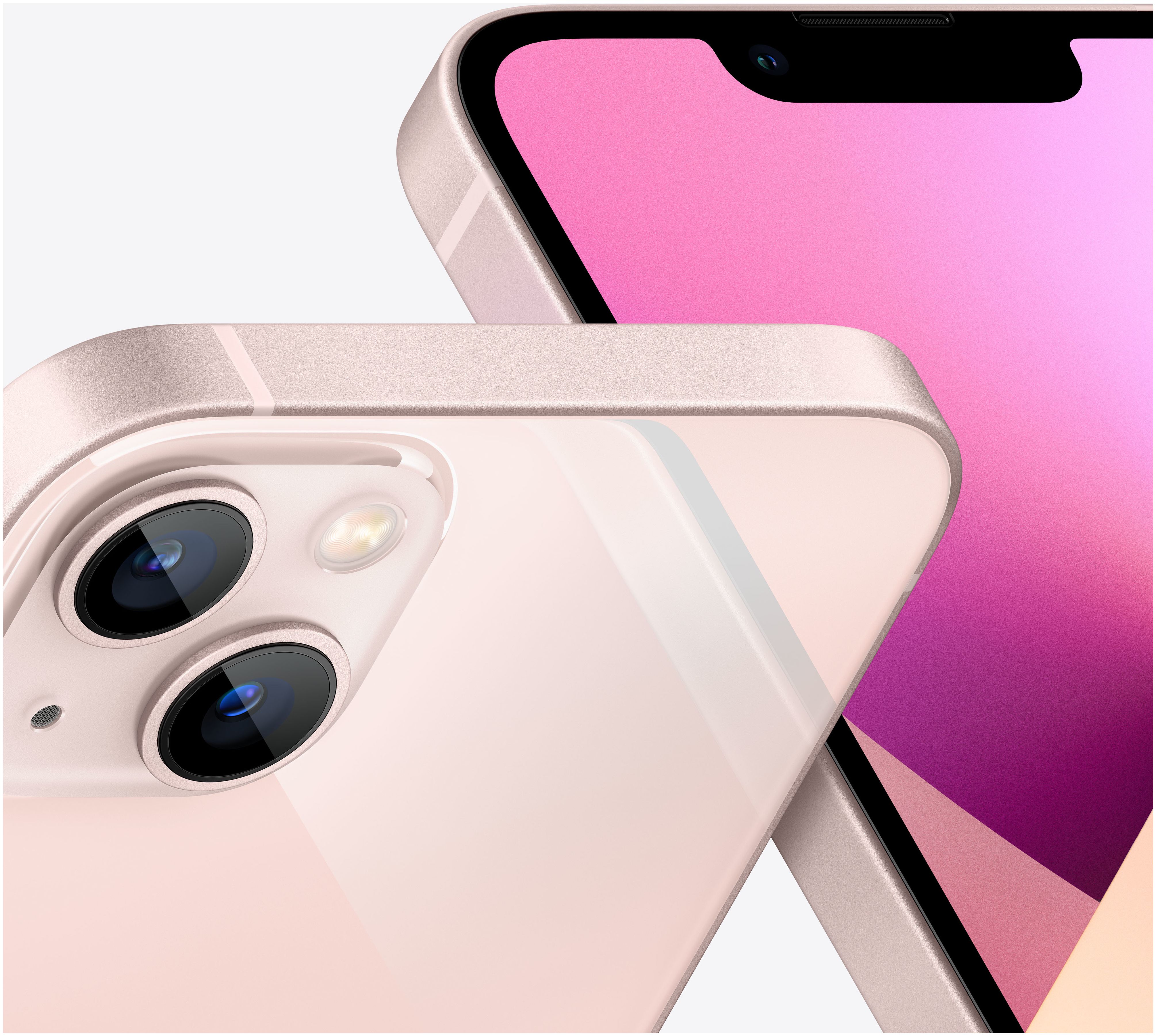 Apple iPhone 13 5G Dual Technomarkt expert Kamera Sim cm 12 128 Zoll) von Dual IOS Smartphone (6.1 15,5 GB (Pink) MP