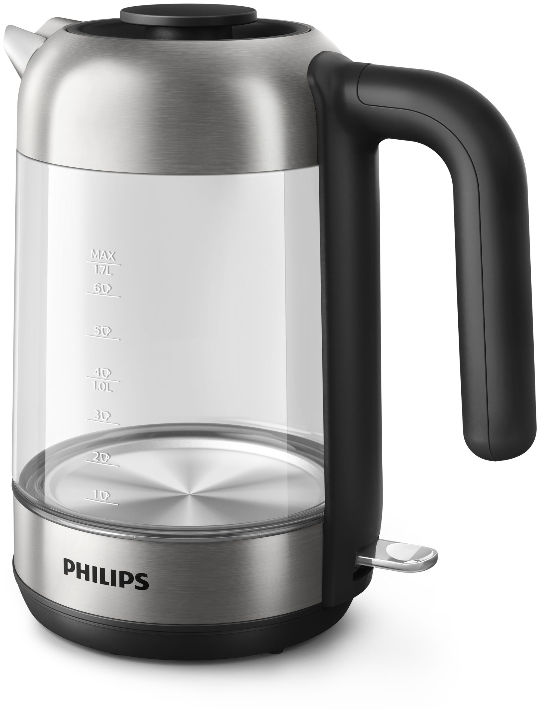 Philips HD9339/80 series 5000 1,7 l Wasserkocher 2200 W (Schwarz,  Edelstahl, Transparent) von expert Technomarkt