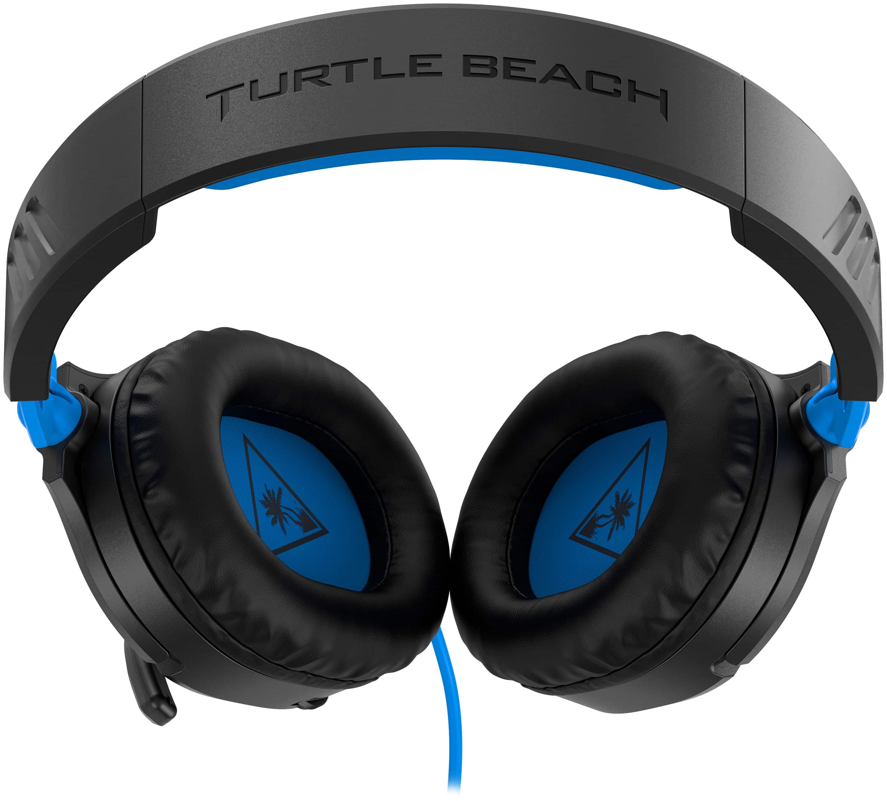 Turtle Beach Recon 70 expert Kabelgebunden Switch, Kopfhörer Technomarkt Xbox Gaming PC Series von PS4, Nintendo Xbox X|S, Blau) (Schwarz, PS5, one