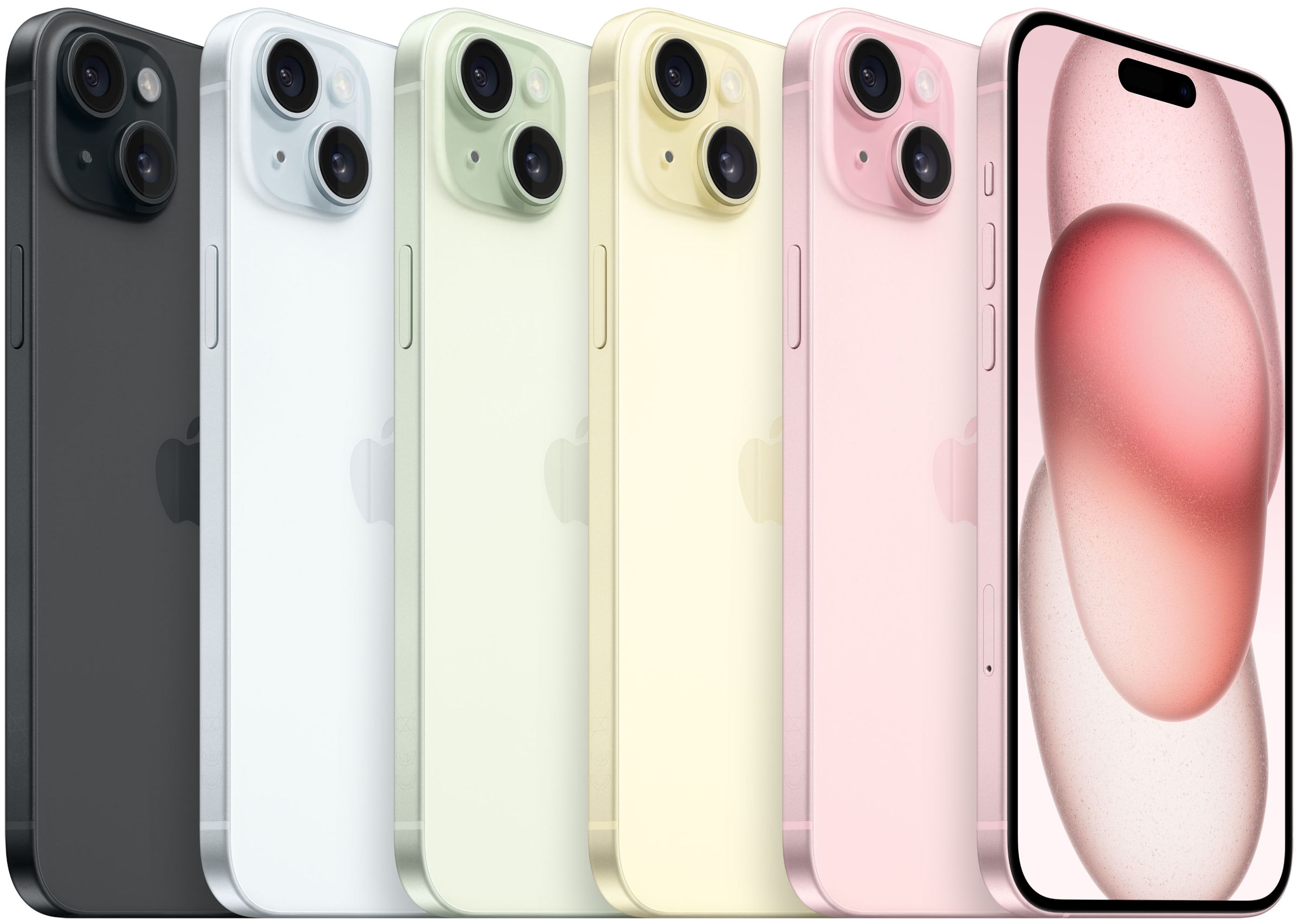 15 Sim Apple cm (Pink) Kamera 128 (6.7 48 Smartphone Technomarkt von Zoll) Dual 5G expert Dual Plus GB IOS iPhone MP 17