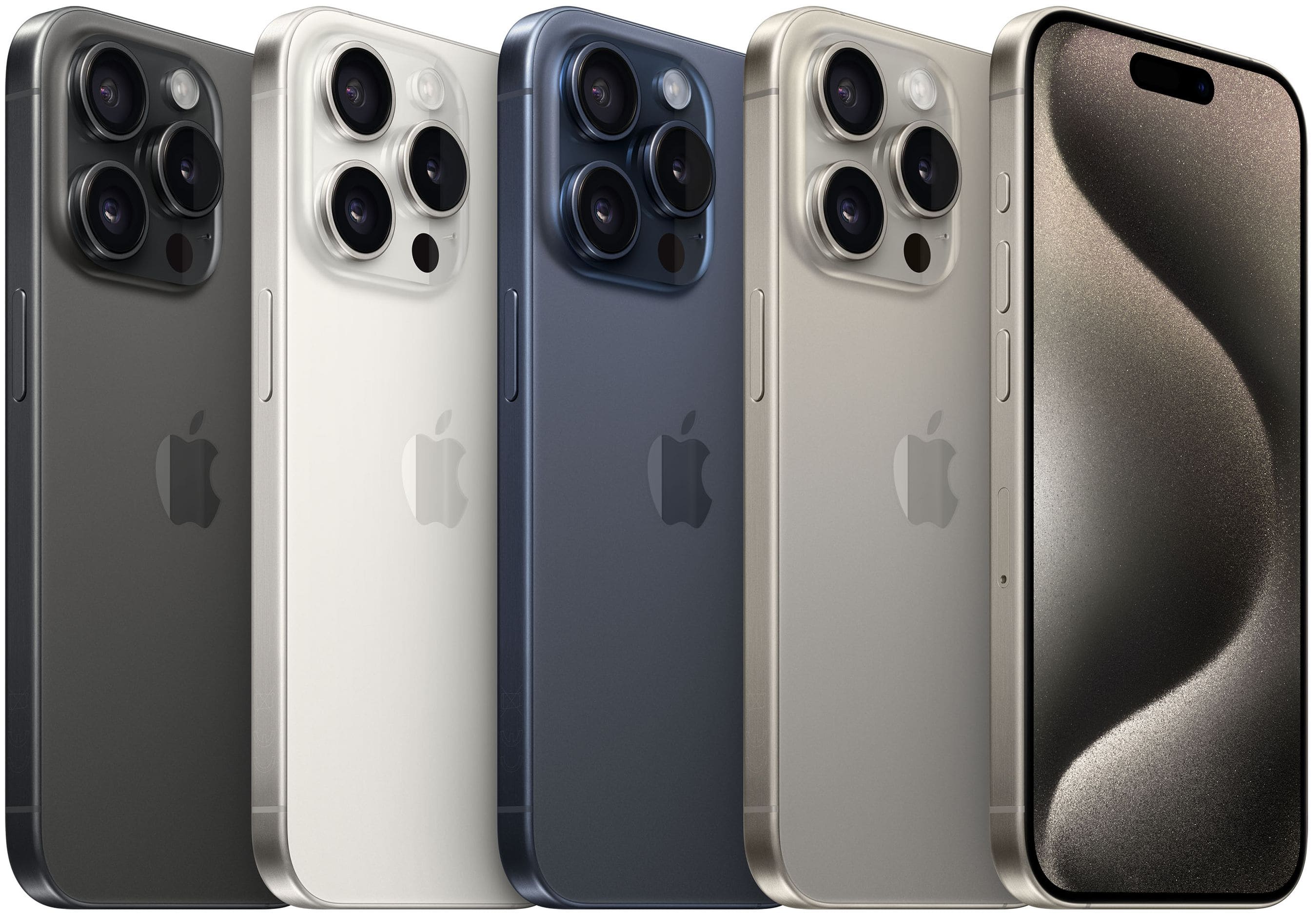 Apple iPhone 15 Pro 5G Smartphone 15,5 cm (6.1 Zoll) 1 TB IOS 48 MP  Dreifach Kamera Dual Sim (Black Titanium) von expert Technomarkt