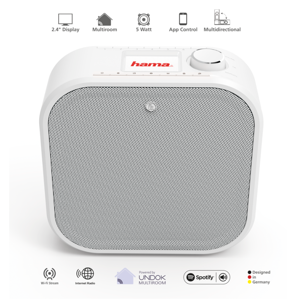 Hama 054237 von (Weiß) Bluetooth expert Technomarkt DAB, DAB+, DIR355SBT FM