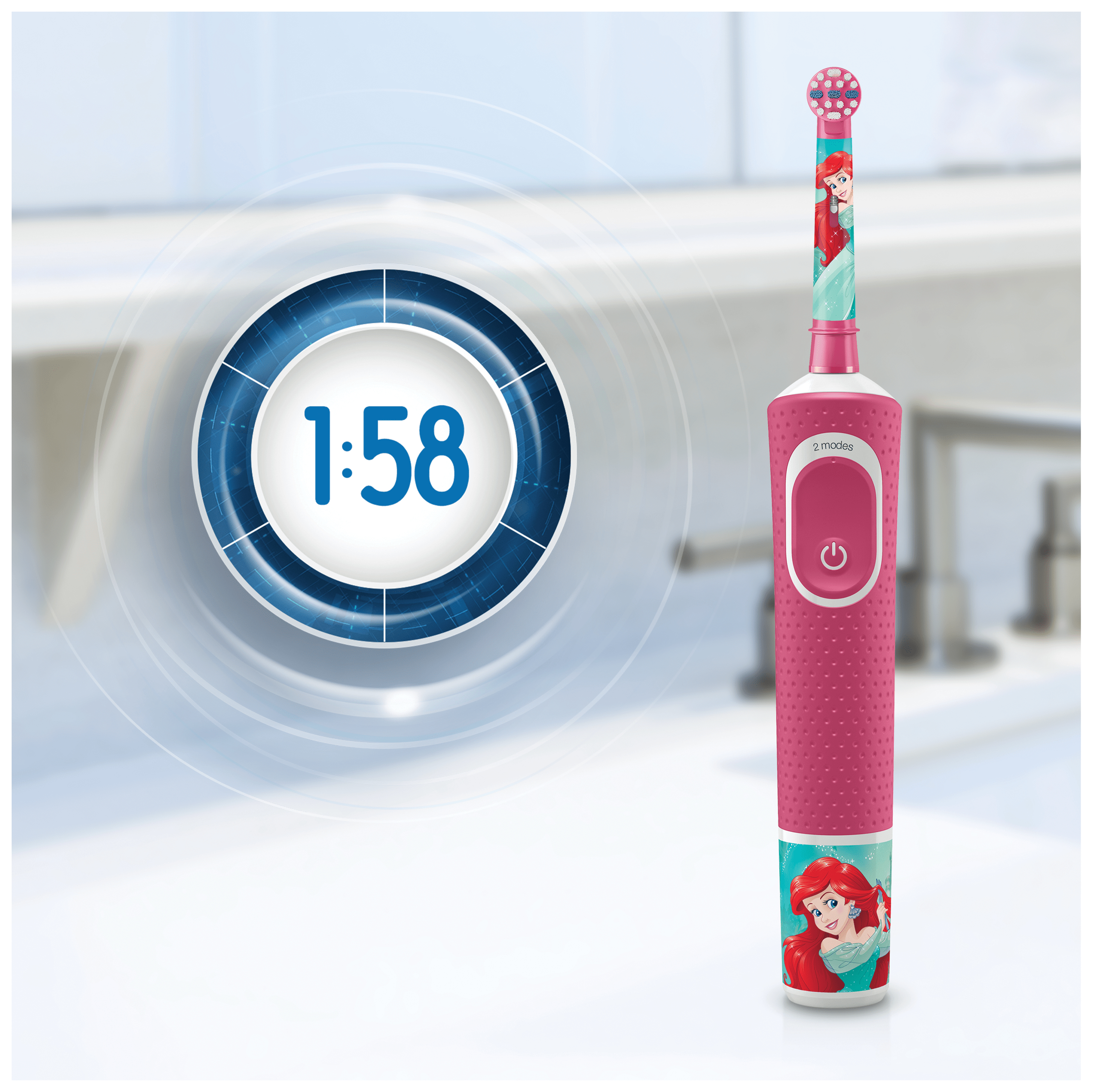 Oral-B Pro Kids 3+ expert Technomarkt Rotierende Zahnbürste Kinder für Princess von