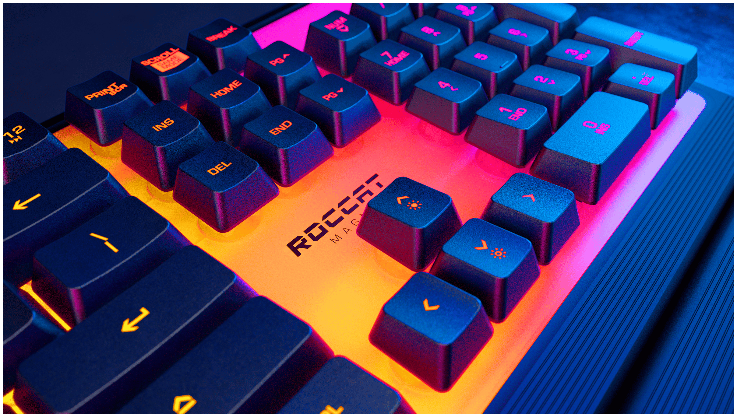 ROCCAT Magma RGB-LED Gaming Technomarkt (Schwarz) expert Tastatur von