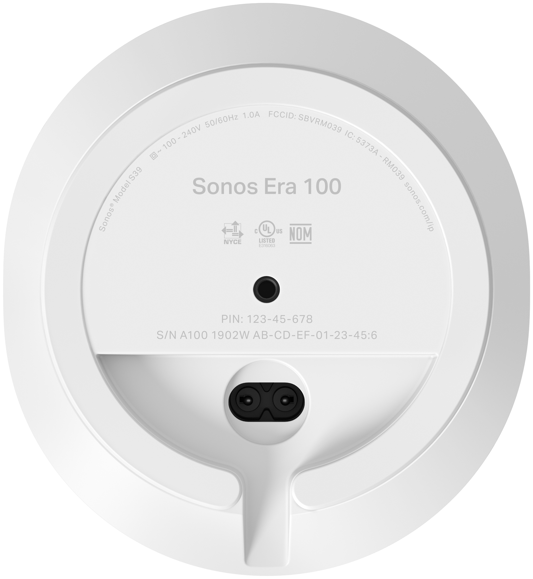 Sonos Era 100 Wlan Bluetooth Lautsprecher (Weiß) von expert Technomarkt