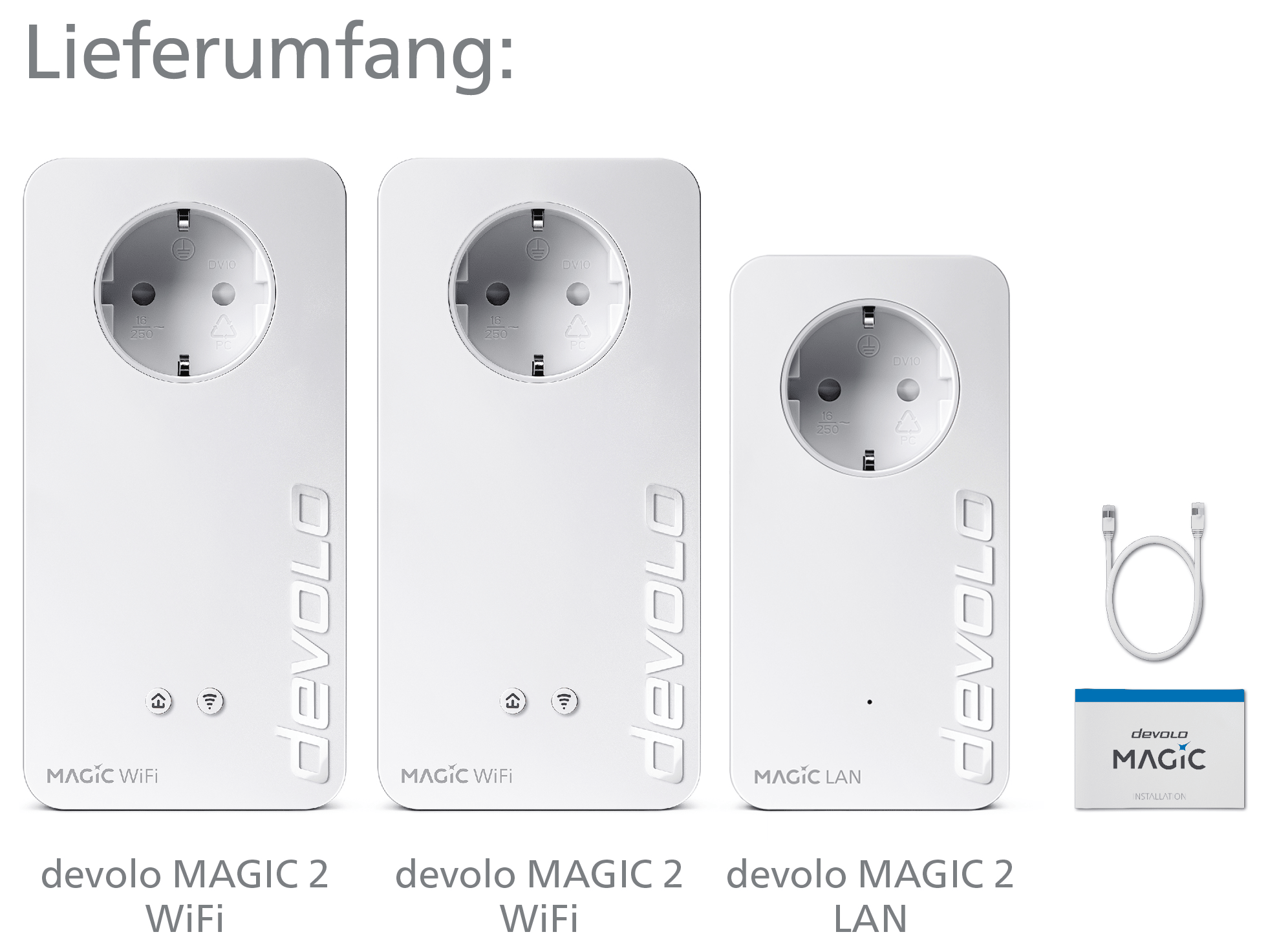 Devolo Magic 2 WiFi next Multiroom Kit 2400 Mbit/s Wi-Fi 5 (802.11ac) von  expert Technomarkt