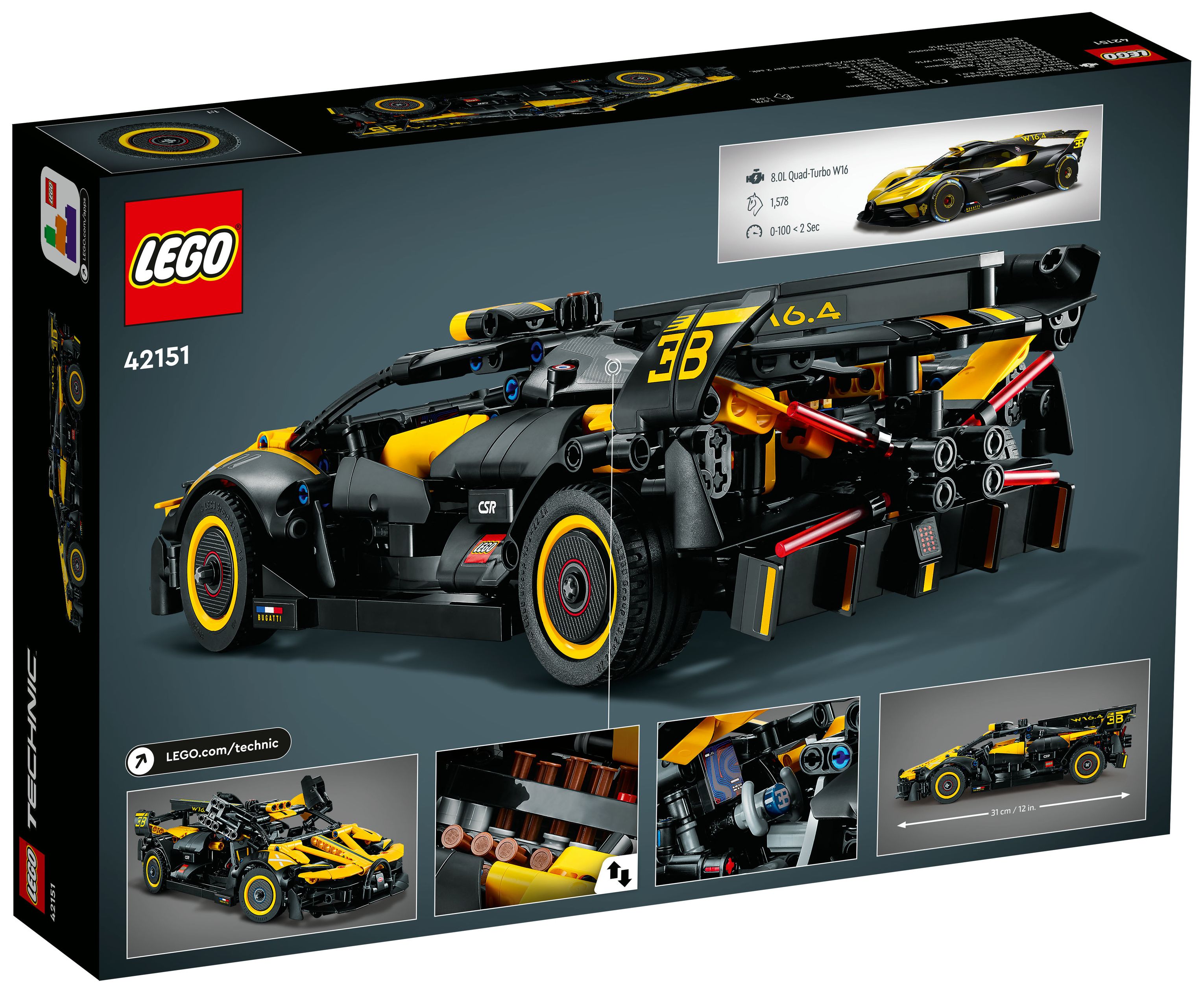 LEGO Bugatti-Bolide von expert Technomarkt