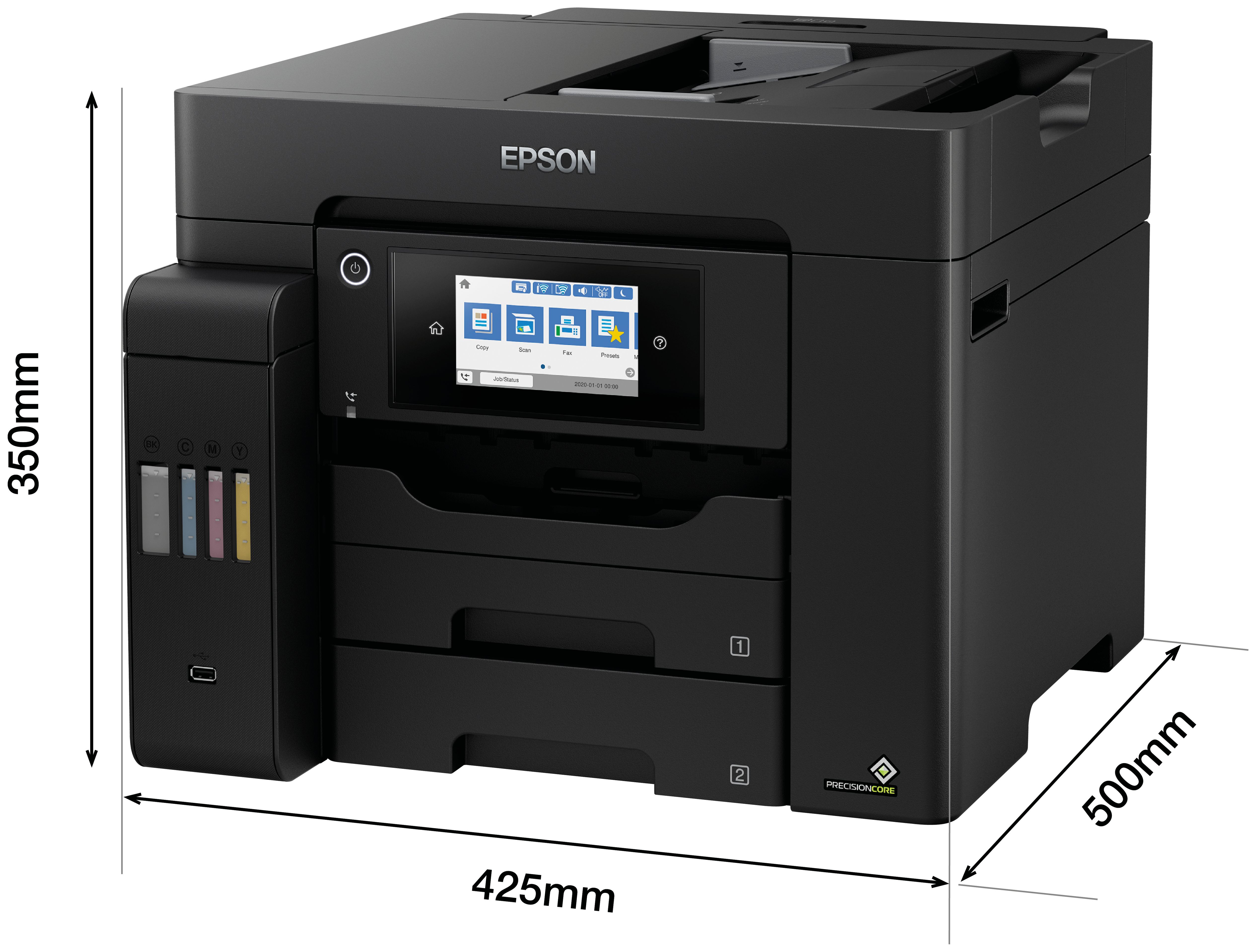 Epson EcoTank All ET-5800 x von 2400 DPI 4800 One Drucker Technomarkt A4 Tintenstrahl in expert