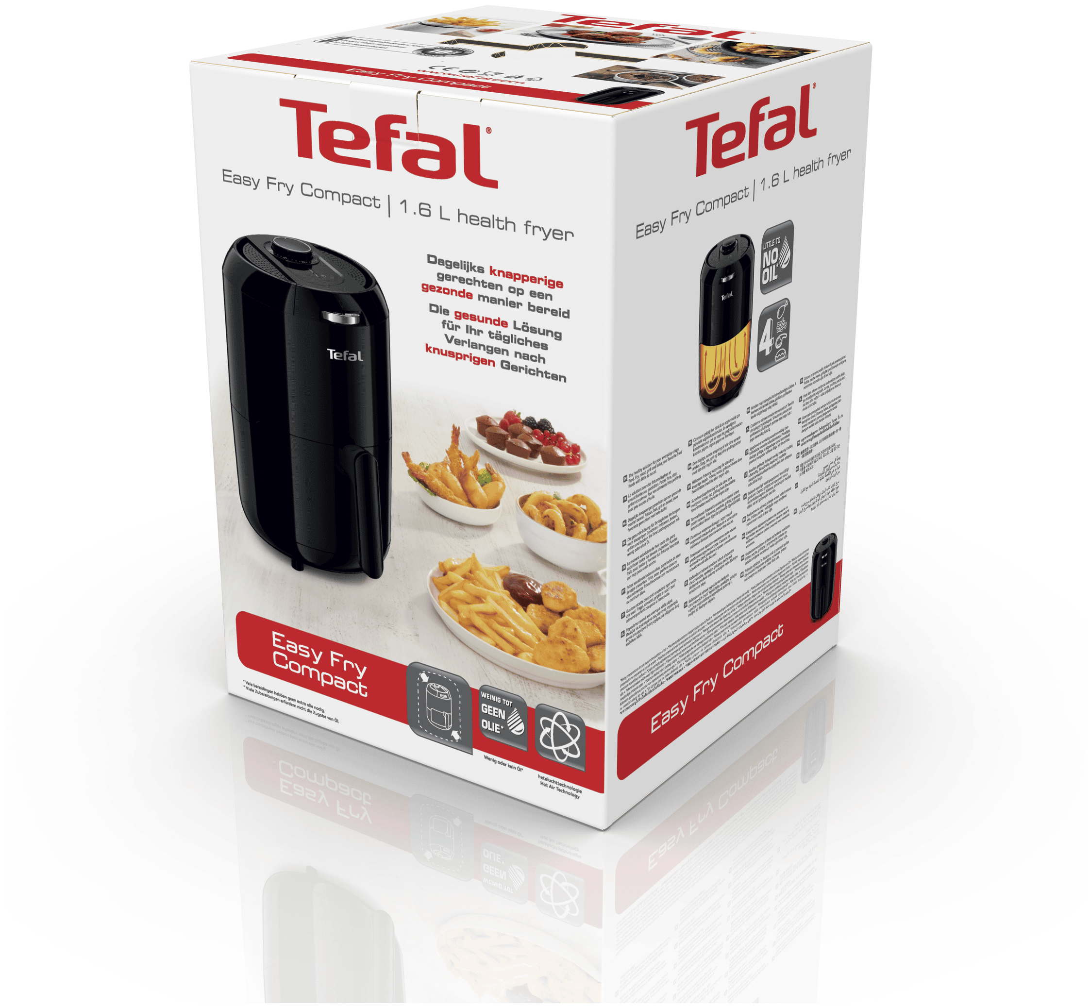 Tefal EY1018 Easy Fry Heißluftfritteuse 1,6 l von expert Technomarkt