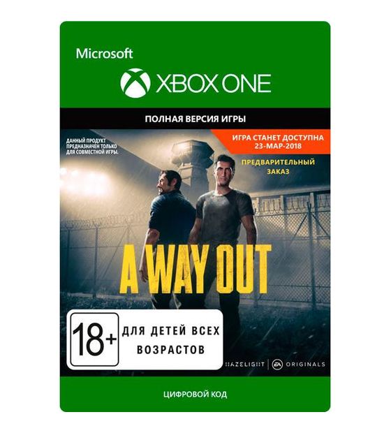 A Way Out DE f&uuml;r 29,99 Euro