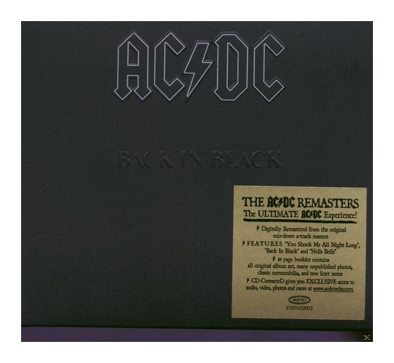 AC/DC - Back In Black f&uuml;r 11,99 Euro