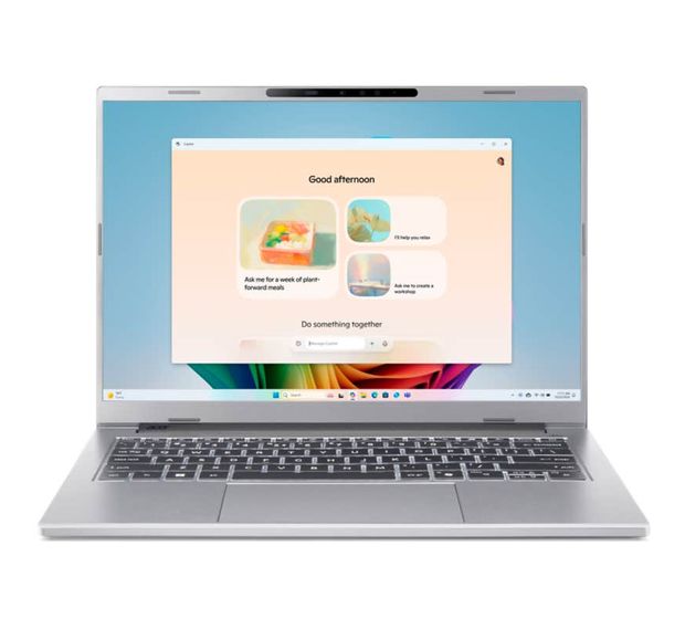 Acer Aspire AI A14-53M-52FA WUXGA Notebook 35,6 cm (14 Zoll) 1920 x 1200 Pixel 16 GB Ram 512 GB SSD Windows 11 Home Intel Core Ultra 5 max. 4,5 GHz intern  (Silber) f&uuml;r 949,00 Euro