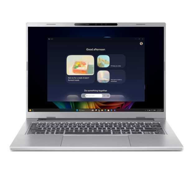 Acer Aspire AI A14-61M-R63L WUXGA Notebook 35,6 cm (14 Zoll) 1920 x 1200 Pixel 32 GB Ram 1 TB SSD Windows 11 Home AMD Ryzen 7 max. 5 GHz intern  (Silber) f&uuml;r 1.099,00 Euro