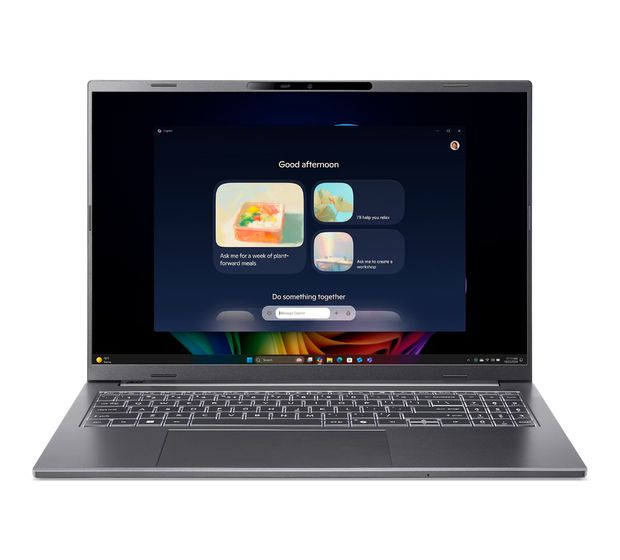 Acer Aspire AI A16-52M-75LW WUXGA+ Notebook 40,6 cm (16 Zoll) 2048 x 1280 Pixel 32 GB Ram 1 TB SSD Windows 11 Home Intel Core Ultra 7 max. 4,8 GHz intern  (Grau) f&uuml;r 1.273,00 Euro