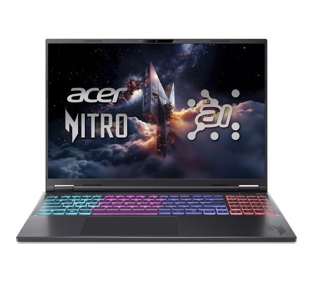 Acer Nitro AN16S-61-R2M9 WQXGA Notebook 40,6 cm (16 Zoll) 2560 x 1600 Pixel 16 GB Ram 1 TB SSD Windows 11 Home AMD Ryzen 9 max. 5 GHz NVIDIA GeForce RTX 5070  (Schwarz) f&uuml;r 2.543,00 Euro