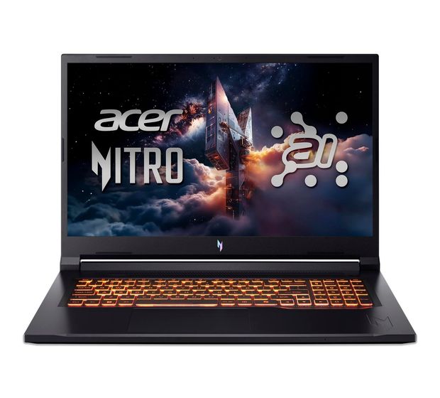 Acer Nitro V17 AI ANV17-41-R1PD Full HD Notebook 43,9 cm (17.3 Zoll) 1920 x 1080 Pixel 32 GB Ram 1 TB SSD Windows 11 Home AMD Ryzen 7 max. 5,1 GHz NVIDIA GeForce RTX 5070  (Schwarz) f&uuml;r 1.999,00 Euro