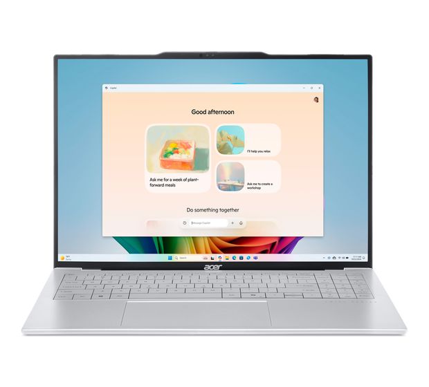 Acer Swift Air SFA16-61M-R1FY WUXGA Notebook 40,6 cm (16 Zoll) 1920 x 1200 Pixel 32 GB Ram 1 TB SSD Windows 11 Home AMD Ryzen 5 max. 4,5 GHz  (Silber) f&uuml;r 999,00 Euro