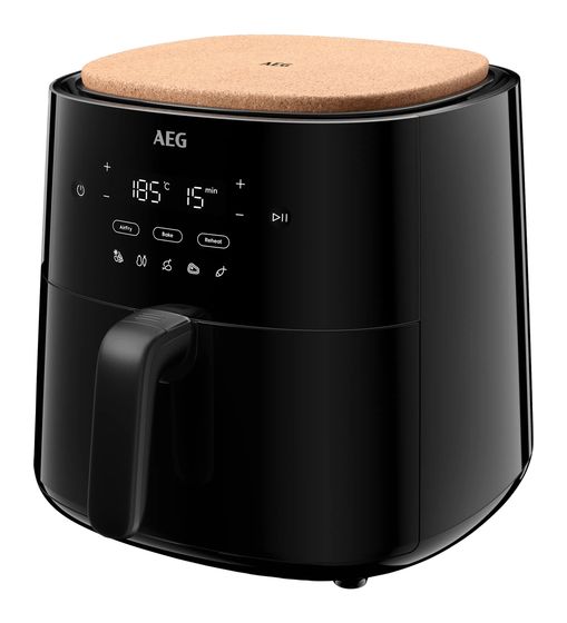 AEG AAF5B Design Collection Heißluftfritteuse 5 l 1500 W  (Schwarz) f&uuml;r 159,95 Euro