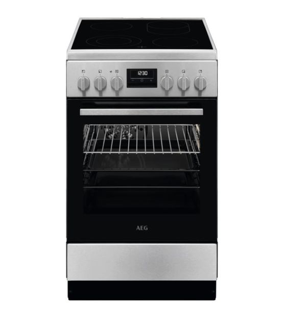 AEG CCB544BGBM Freistehender Herd Elektro normal mit Glaskeramik Kochfeld f&uuml;r 538,00 Euro