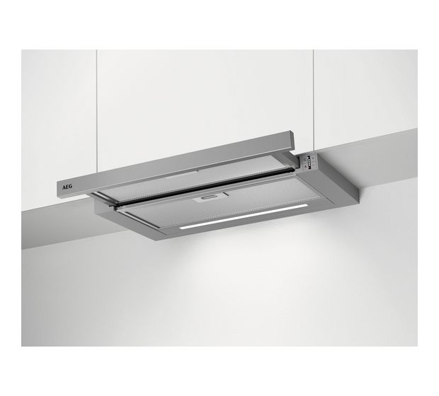 AEG DPS5650AM Abluft/Umluft Dunstabzugshaube/Esse Einbau 60 cm (Grau) f&uuml;r 309,00 Euro