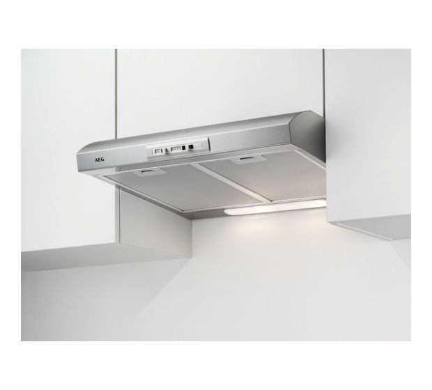 AEG DUB1611M Abluft/Umluft Dunstabzugshaube/Esse Unterbau 60 cm (Edelstahl) f&uuml;r 178,99 Euro