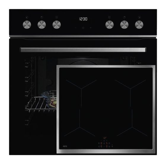 AEG FHHS24M52 (OU5AE22AB + OIX64A00XB + TR2LFV) Herdset groß AutoClean mit 60 cm Glaskeramik Kochfeld f&uuml;r 999,00 Euro