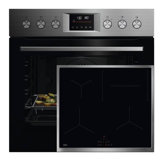 AEG FHHS25M03 Herdset groß AutoClean mit 60 cm Glaskeramik Kochfeld f&uuml;r 838,00 Euro