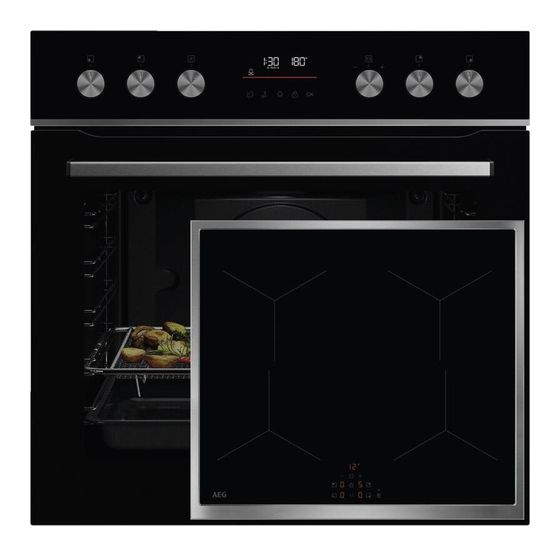 AEG FXHS24M61 (OA5PE42AB + OIX64A00XB + TR2LFV) Herdset groß AutoClean mit 60 cm Glaskeramik Kochfeld f&uuml;r 948,00 Euro