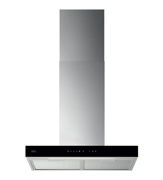 AEG GB67D61HL Dunstabzugshaube Wand 60 cm Abluft/Umluft (Schwarz/Edelstahl) f&uuml;r 393,00 Euro