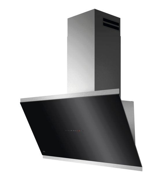 AEG GV77D91SL Abluft/Umluft Dunstabzugshaube/Esse Wand 90 cm (Schwarz, Silber) f&uuml;r 555,00 Euro