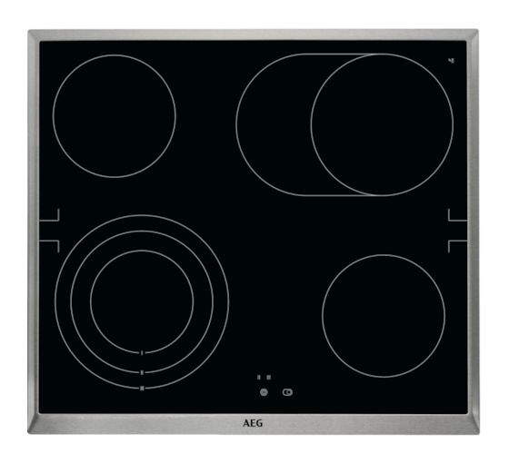 AEG HF23M40S3R (EPS33102ZM + HE604070XB + TR1LFV) Herdset groß AutoClean mit 60 cm Glaskeramik Kochfeld f&uuml;r 1.744,00 Euro