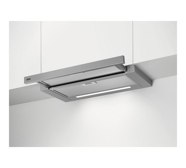 AEG MCFB71 Abluft/Umluft Dunstabzugshaube/Esse Einbau 60 cm (Grau) f&uuml;r 238,99 Euro