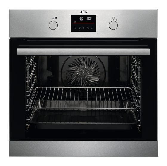 AEG Serie 6000 BPF35502V2 Einbaubackofen groß Dampfgaren AutoClean f&uuml;r 1.598,00 Euro