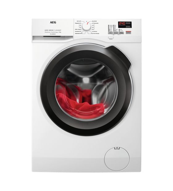 AEG Serie 6000 L6FBC40499 9 kg Frontlader Waschmaschine 1400 U/min aquaStop Funktion f&uuml;r 584,00 Euro
