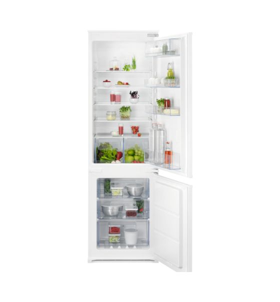 AEG Serie 6000 TSC6N183ES 195 l / 62 l 178 cm Einbau Kühl-/Gefrierkombination 216 kWh NoFrost f&uuml;r 744,00 Euro