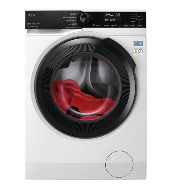 AEG Serie 7000 LWR7F70690 9 kg 6 kg Kondensations Waschtrockner 1600 U/min f&uuml;r 949,00 Euro