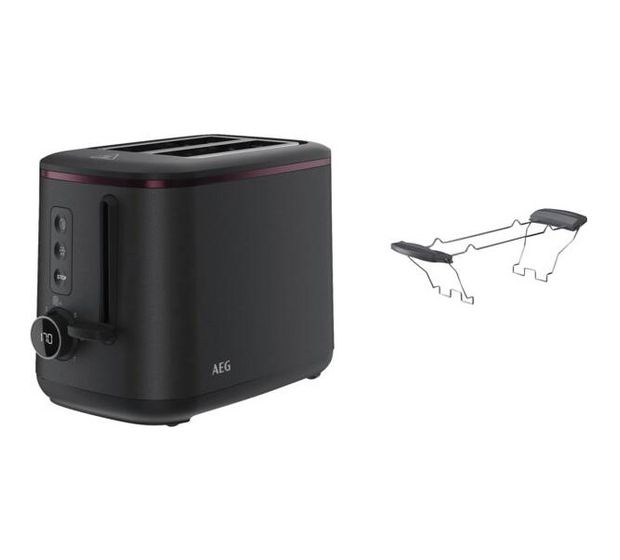 AEG T6-1-4BO Design Collection Toaster 2 Scheibe(n) 7 Stufen  (Schwarz) f&uuml;r 109,95 Euro