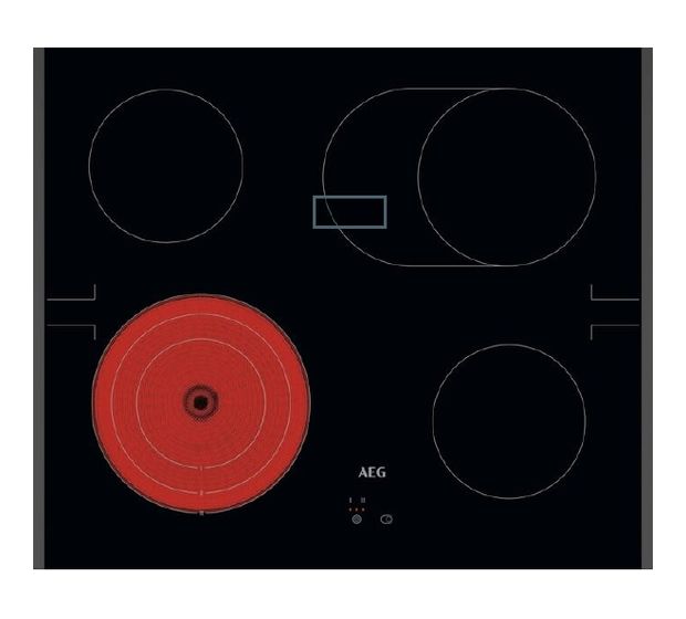 AEG TA64RA07FB herdgebundenes 60 cm Glaskeramik Kochfeld/Herdplatte 4 Zone(n) f&uuml;r 355,00 Euro
