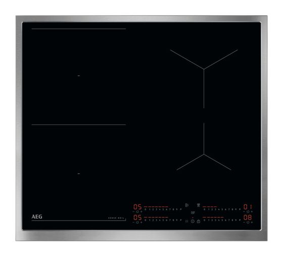 AEG TI64IB1BXB autarkes 57.6 cm Induktions Kochfeld/Herdplatte 4 Zone(n) f&uuml;r 560,00 Euro